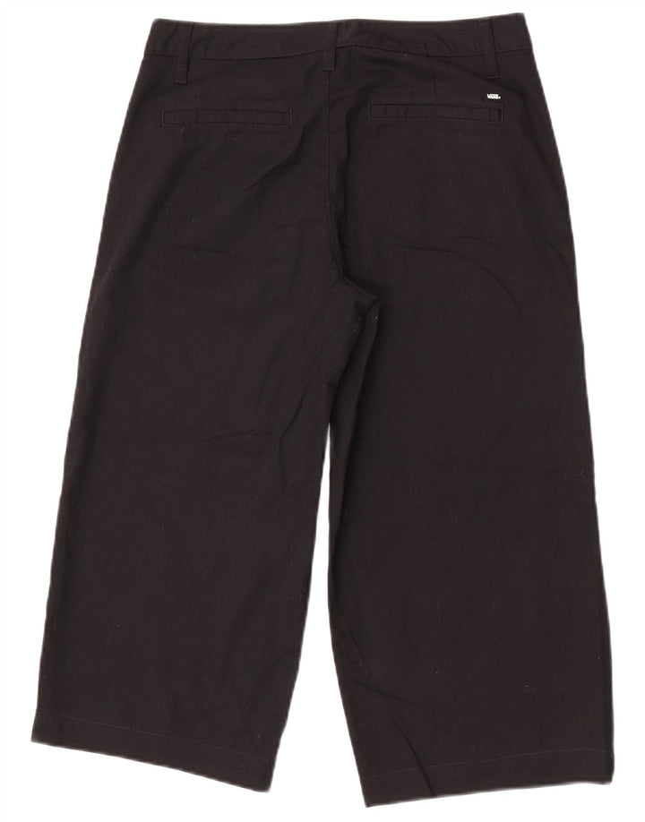 Vans Damen Caprihose US 5 Small W27 L20 Schwarze Baumwolle