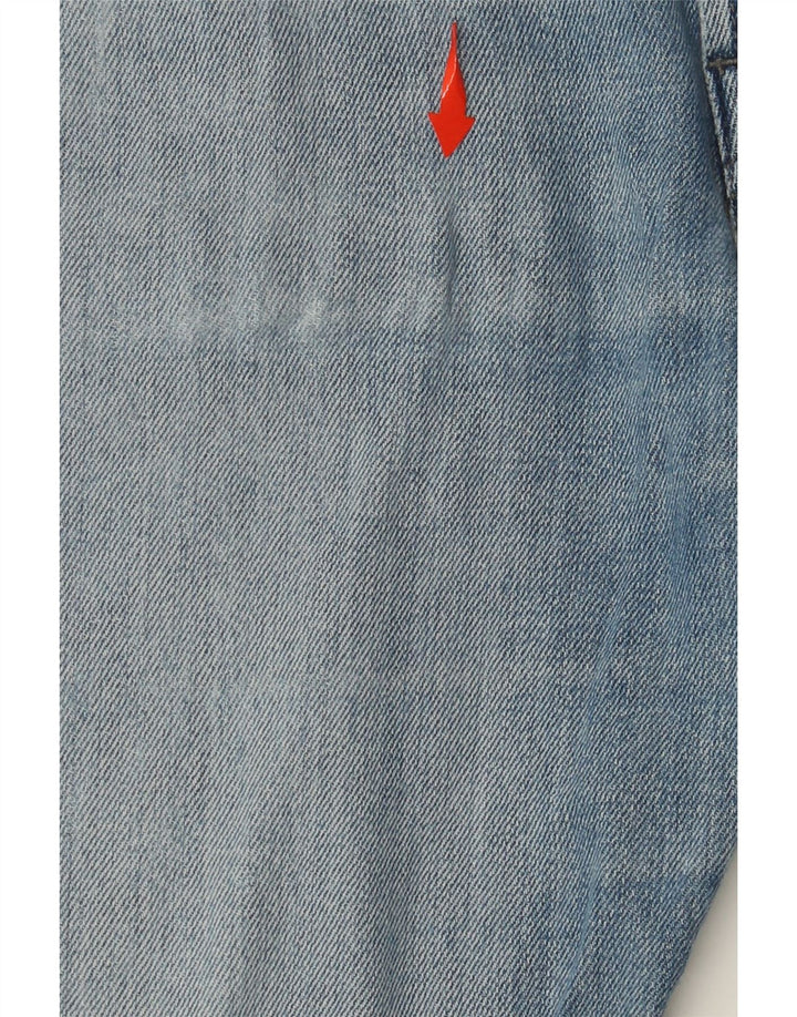 ROY ROGERS Herren Slim Jeans W34 L34 Blaue Baumwolle