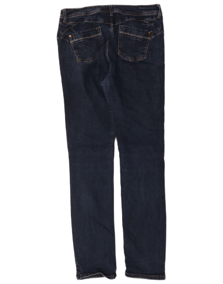 Marks & Spencer Damen Per Una Slim Jeans UK 12 Medium W32 L30 Marineblau