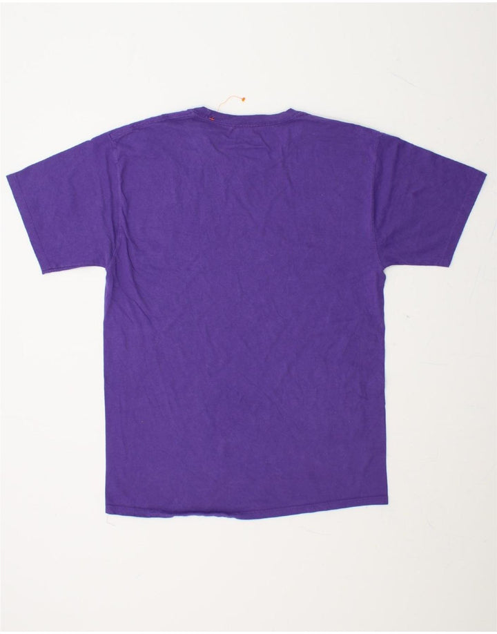 CHAMPION Mens Graphic T-Shirt Top Medium Purple Cotton Vintage Champion and Second-Hand Champion from Messina Hembry 