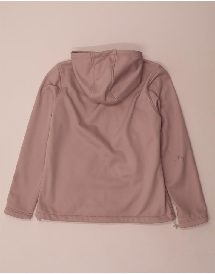 New Balance Damen-Windbreakerjacke mit Kapuze, UK 16, Größe L, Lila, Polyester