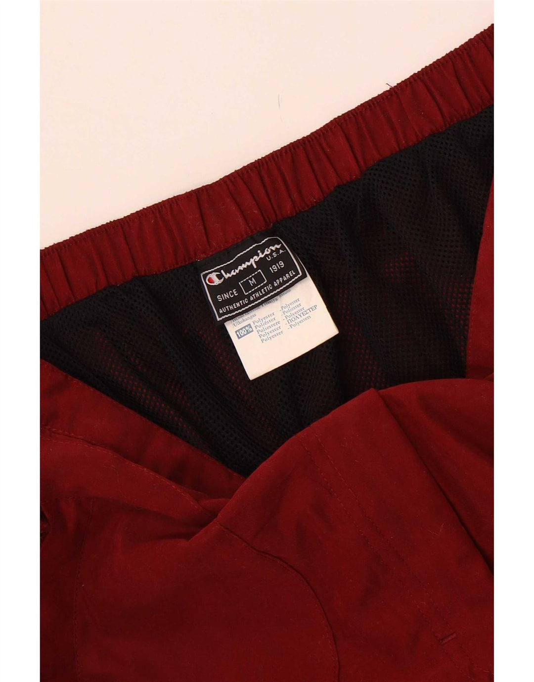 Champion Herren-Hose mit lockerer Passform, Größe M, W28, L29, Burgunderrot, Polyester