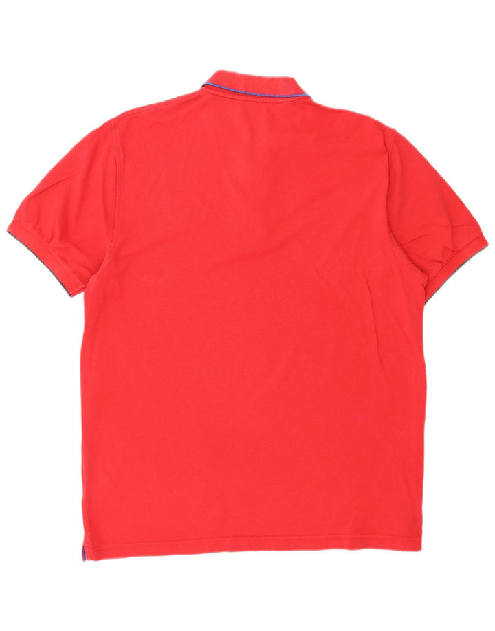 SUN68 Herren-Poloshirt XL, rote Baumwolle