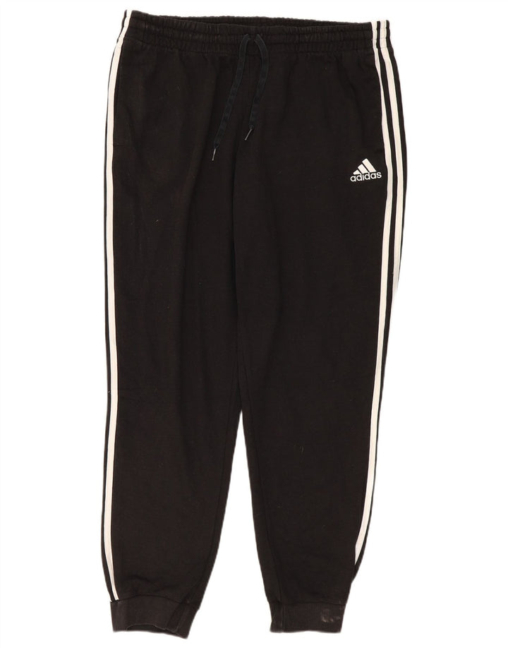 ADIDAS Herren Trainingshose Jogger 2XL Schwarz Baumwolle