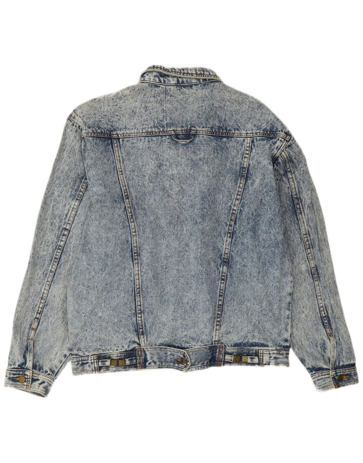 VINTAGE Herren Jeansjacke UK 42 XL Blau