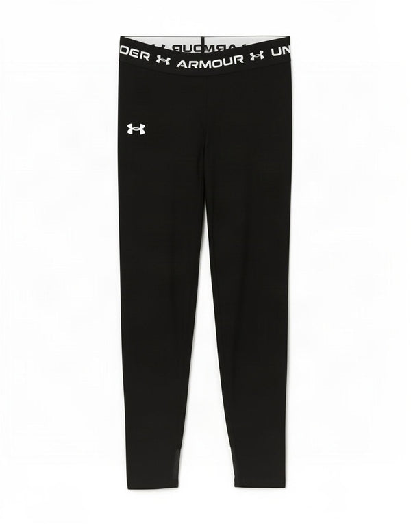 Under Armour Mädchen-Grafik-Leggings, 13–14 Jahre, XL, schwarzes Polyester