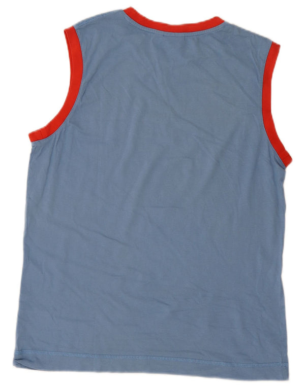 PUMA Herren Graphic Vest Top Mittelblau