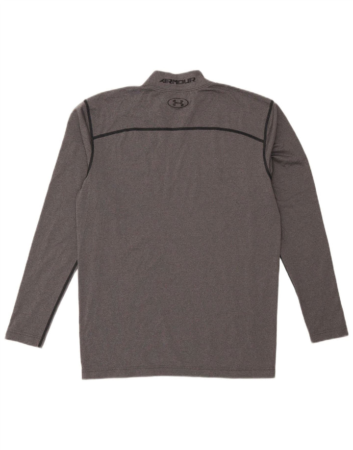 Under Armour Herren Cold Gear Graphic Top Langarm XL Grau