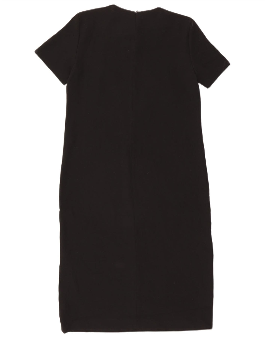 Zara Damen Etuikleid UK 14 Large Schwarz Polyester