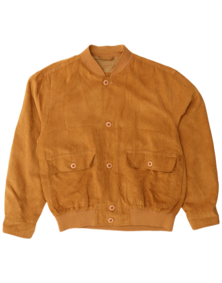 Porto Di Panama Herren Bomberjacke IT 54 2XL Beige Polyester