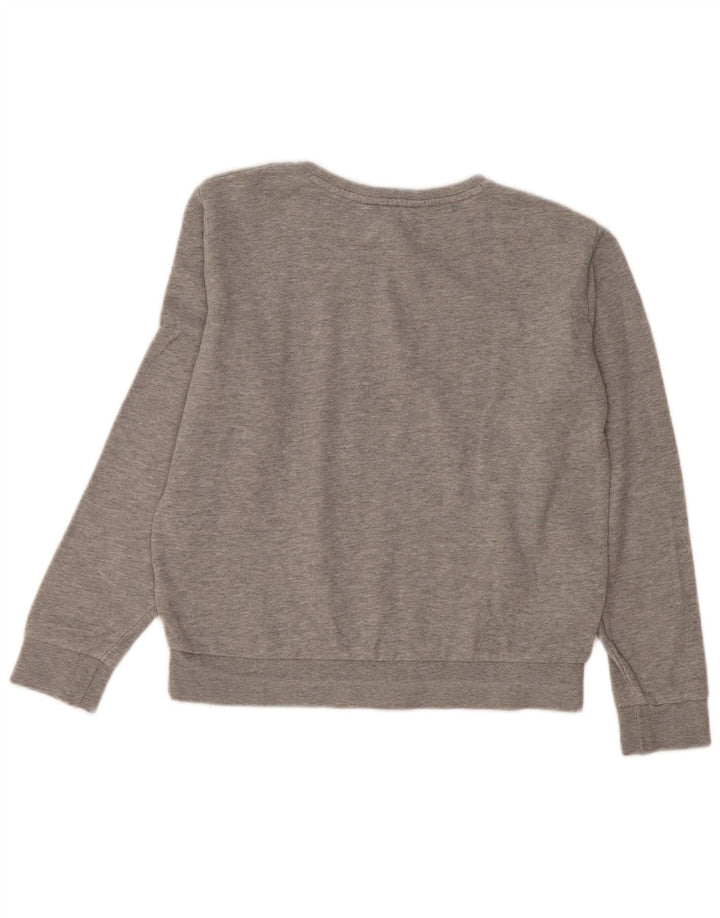 Lee Damen-Sweatshirt mit regulärer Passform, übergroß, Größe S, Grau, Baumwolle
