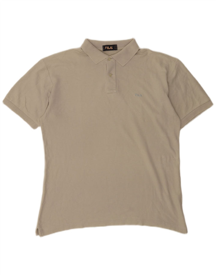 Fila Herren Poloshirt IT 52 Large Beige