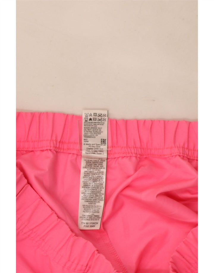 Marks & Spencer Sportshorts für Mädchen, 12–13 Jahre, rosa, Polyester