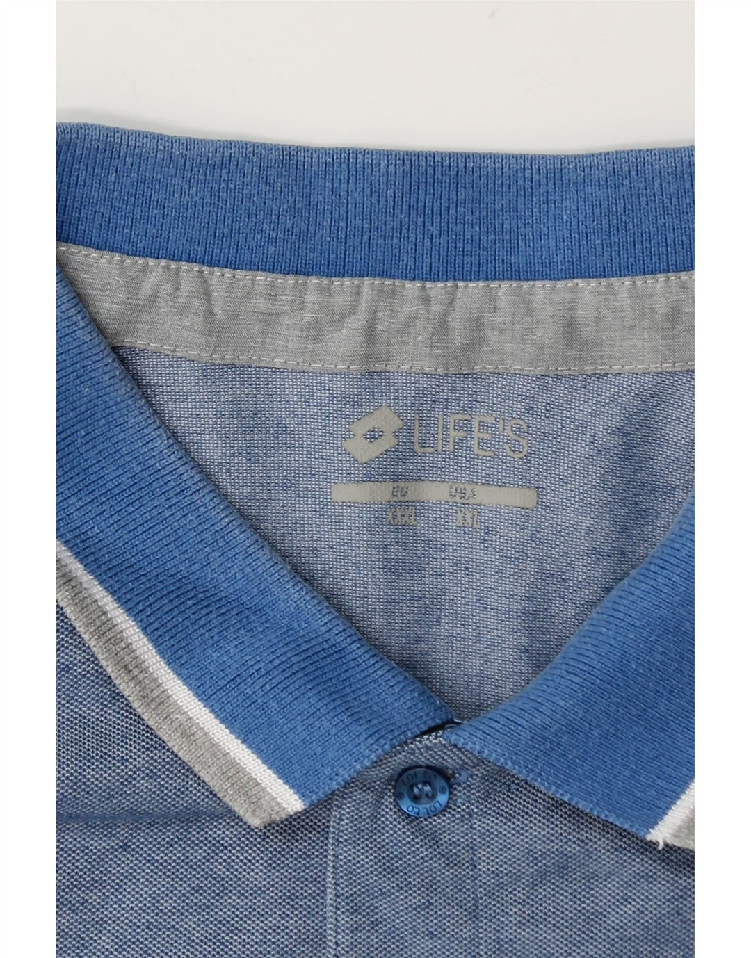 Lotto Herren Life's Poloshirt 2XL Blau