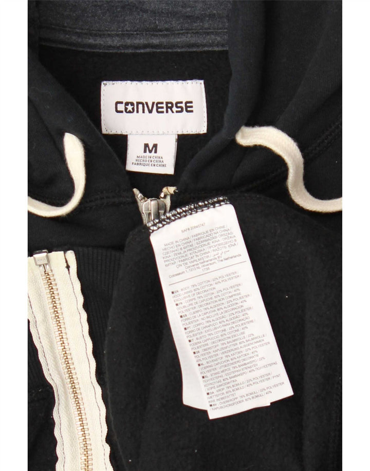 Converse Herren-Kapuzenpullover mit Reißverschluss, mittlere marineblaue Baumwolle