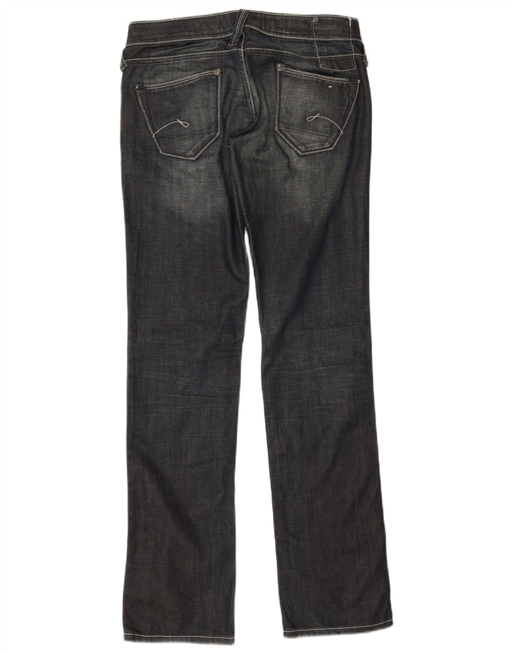 G-Star Damen Straight Jeans W28 L32 Marineblaue Baumwolle
