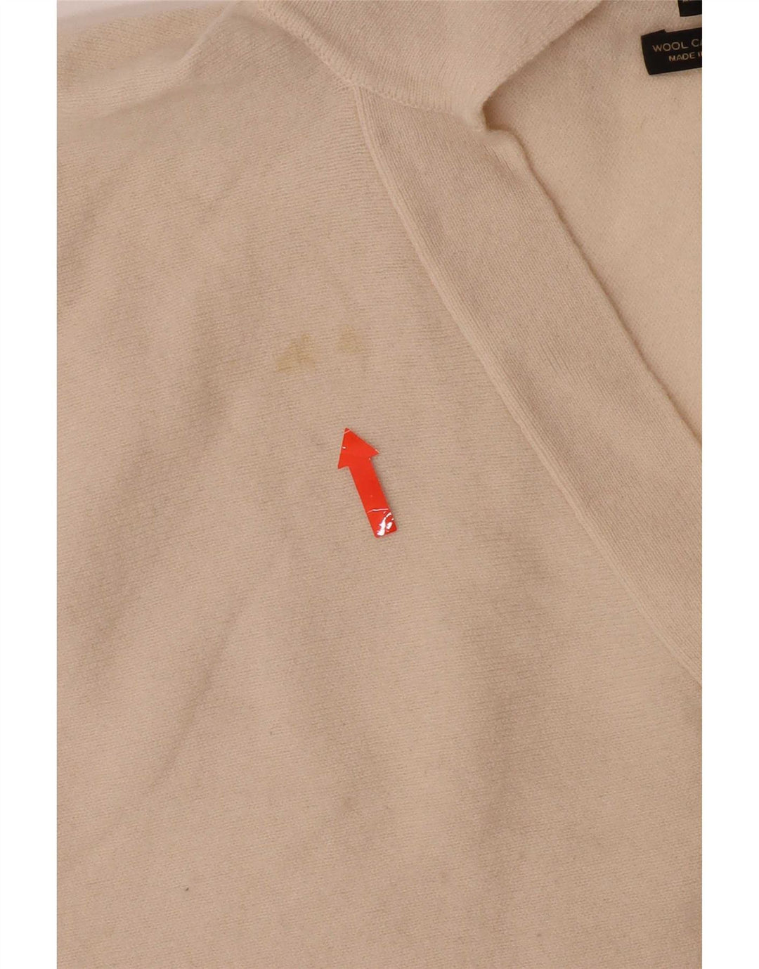 Massimo Dutti Damen-Pullover mit Rollkragen, Gr. 10, Größe S, gebrochenes Weiß
