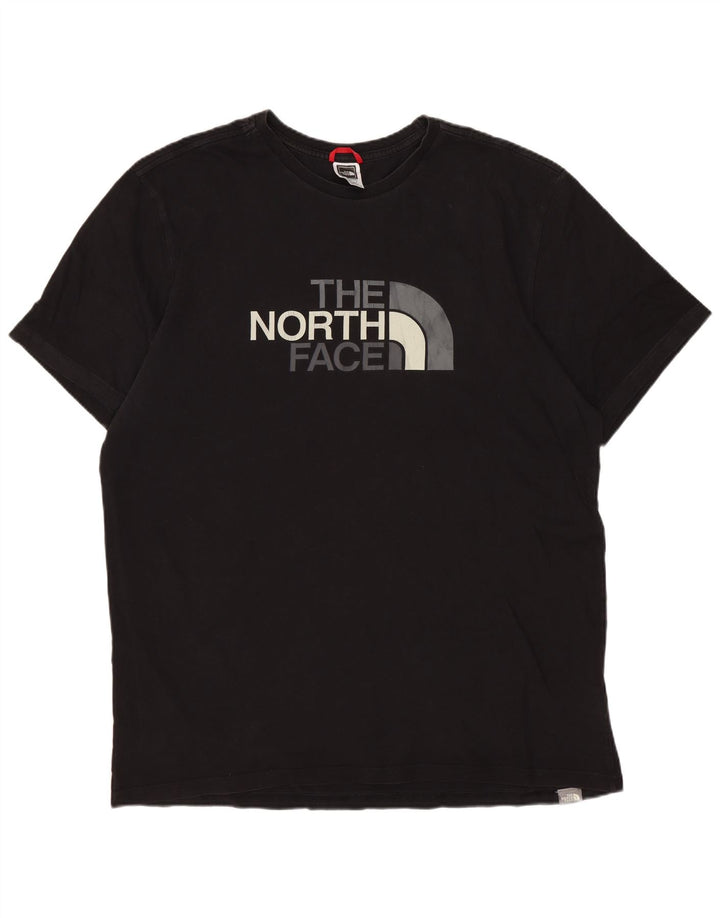 The North Face Herren-T-Shirt mit Grafik, Größe L, Schwarz, Baumwolle