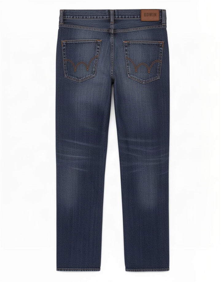 Edwin Herren Relaxed Fit Straight Jeans W34 L32 Blau