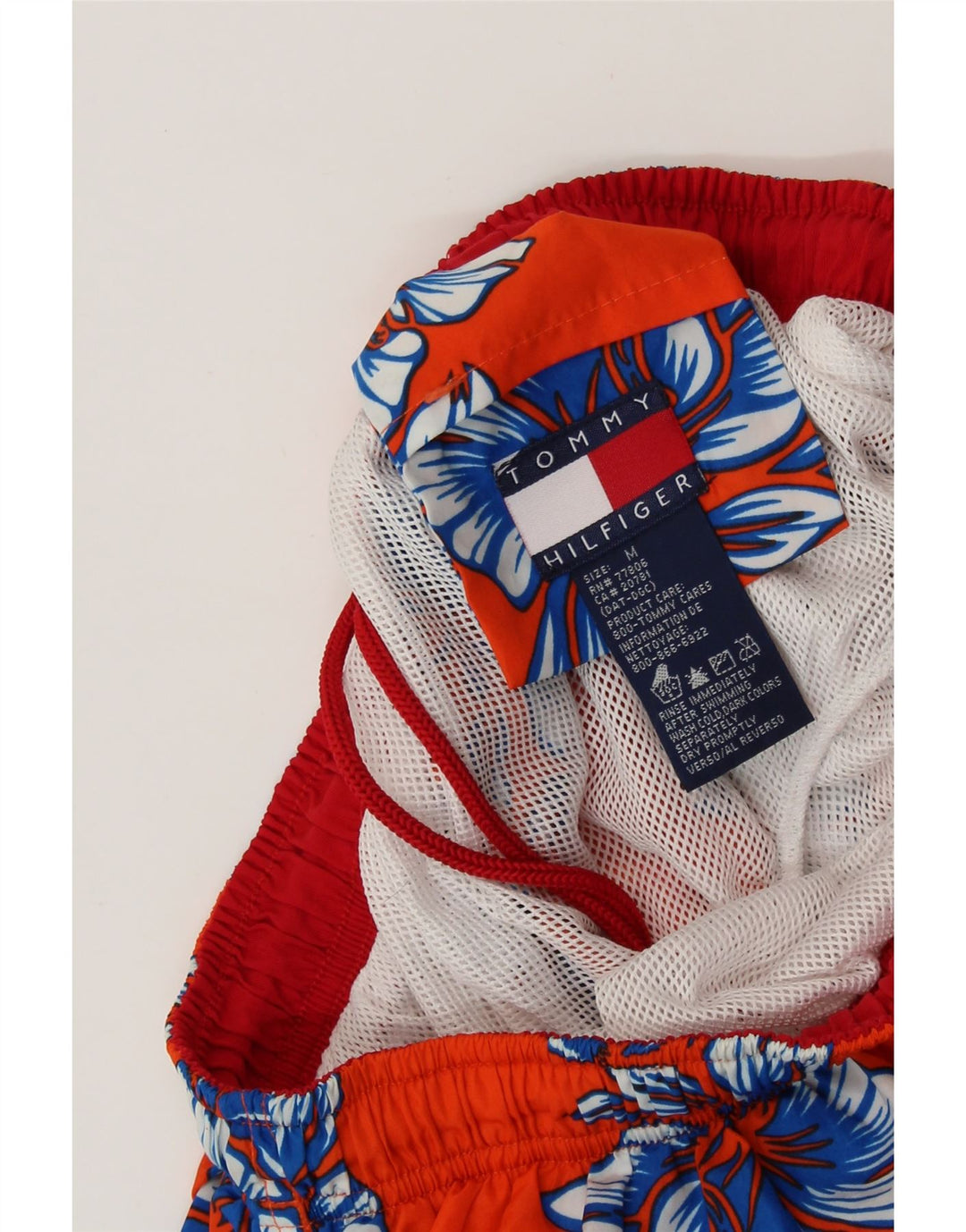 TOMMY HILFIGER Herren Badeshorts Medium Orange Floral