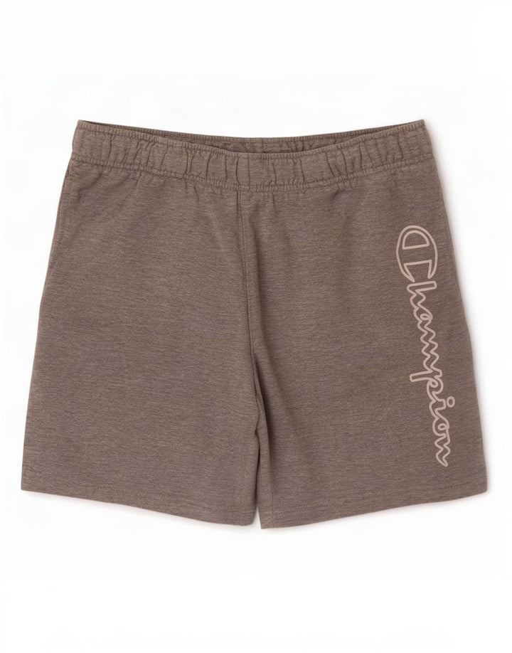Champion Herren Graphic Sport Shorts Mittelgraue Baumwolle