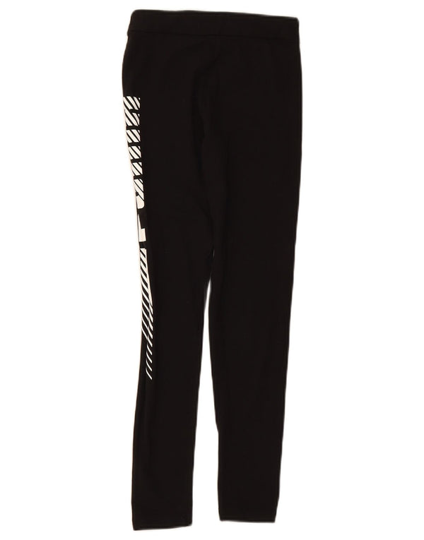 PUMA Mädchen Graphic Leggings 11-12 Jahre Schwarz