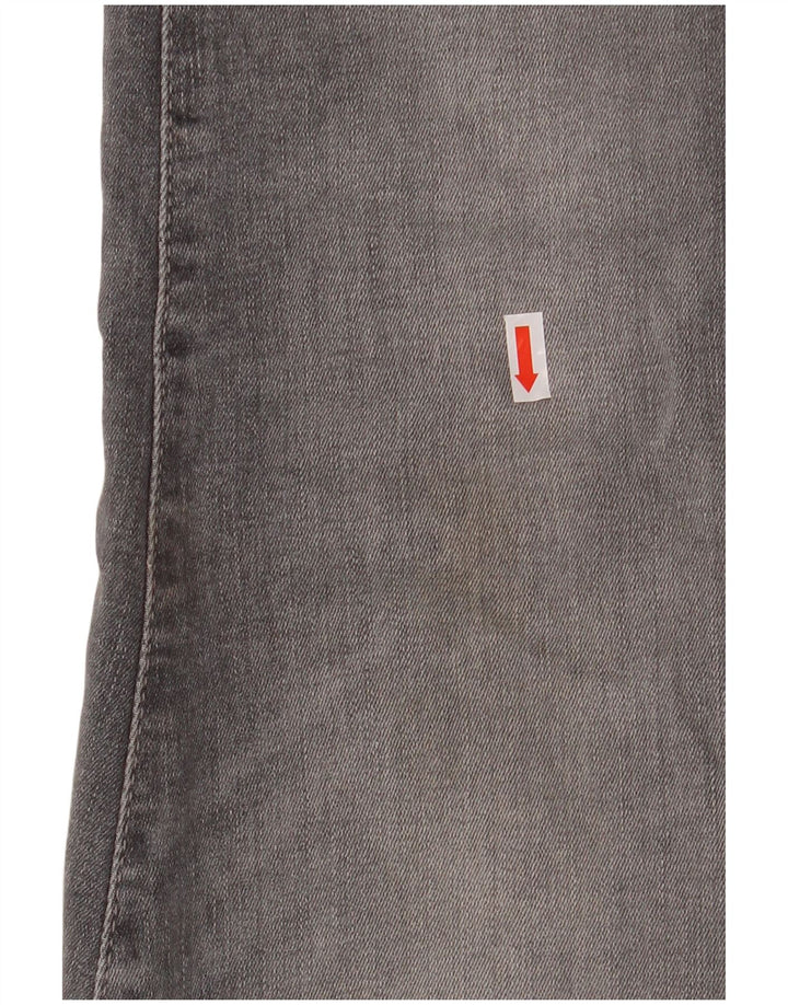 JACK & JONES Herren Slim Jeans W28 L30 Graue Baumwolle