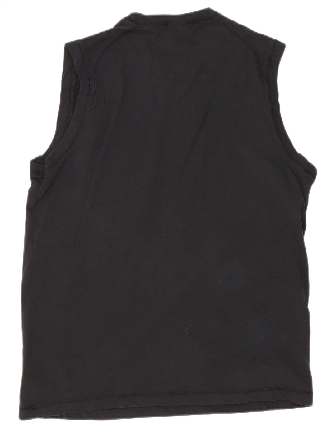 Nike Herren T-Shirt Top Medium Schwarz Baumwolle