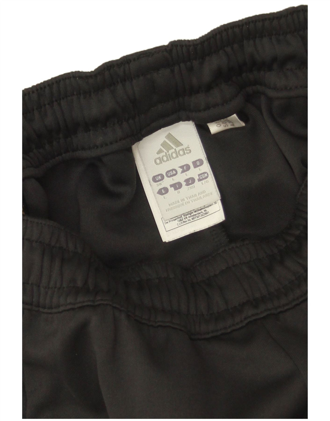 Adidas Herren Climalite Trainingshose, groß, aus schwarzem Polyester