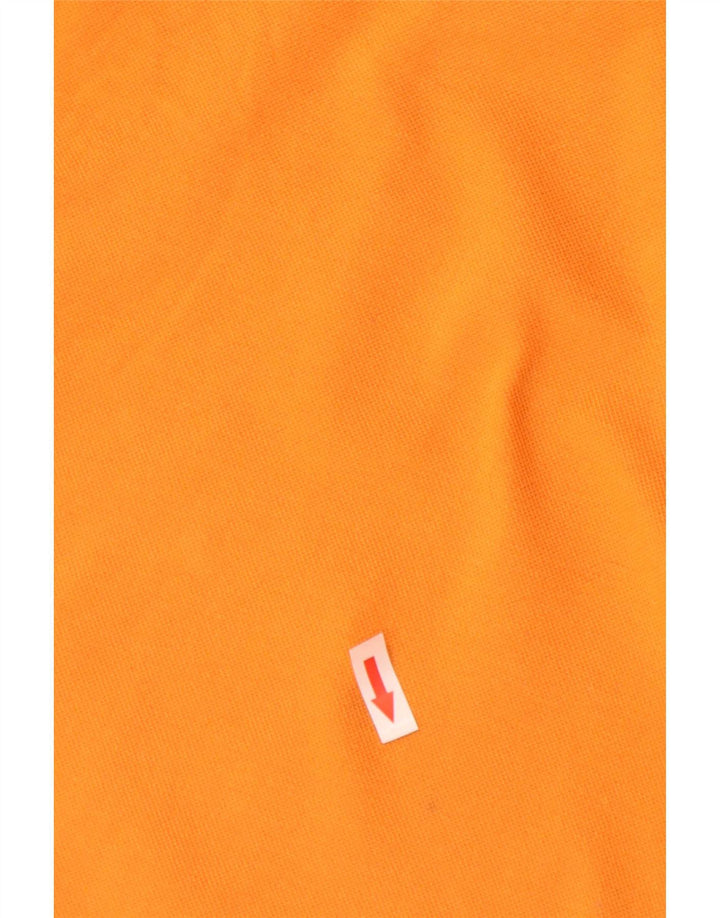 Trussardi Jeans Herren Poloshirt Mittelorange