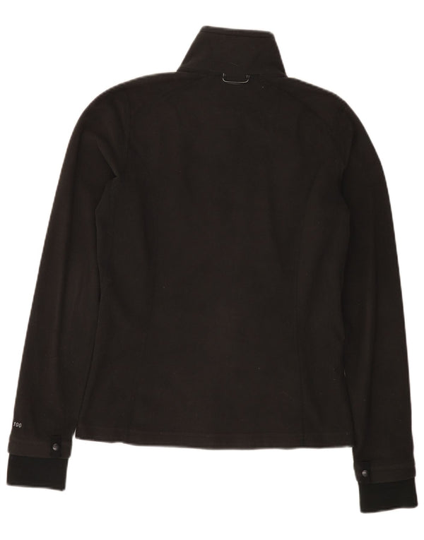 THE NORTH FACE Damen Fleecejacke UK 10 Small Schwarz Polyester