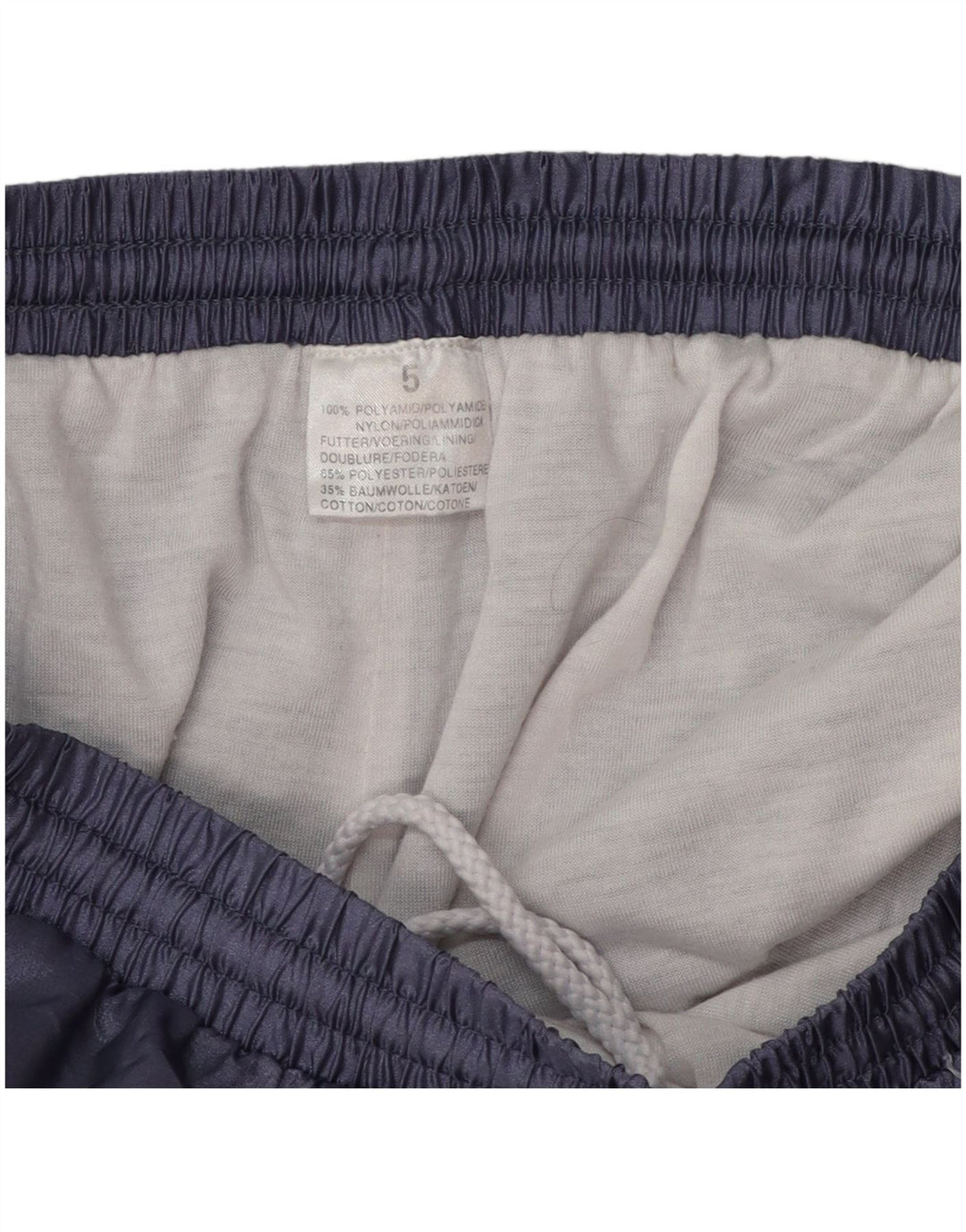 Vintage Herren-Trainingshose, Jogginghose, mittelviolett, Polyamid