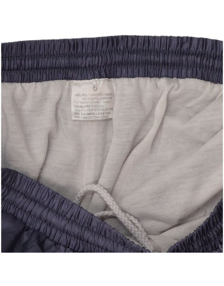 Vintage Herren-Trainingshose, Jogginghose, mittelviolett, Polyamid
