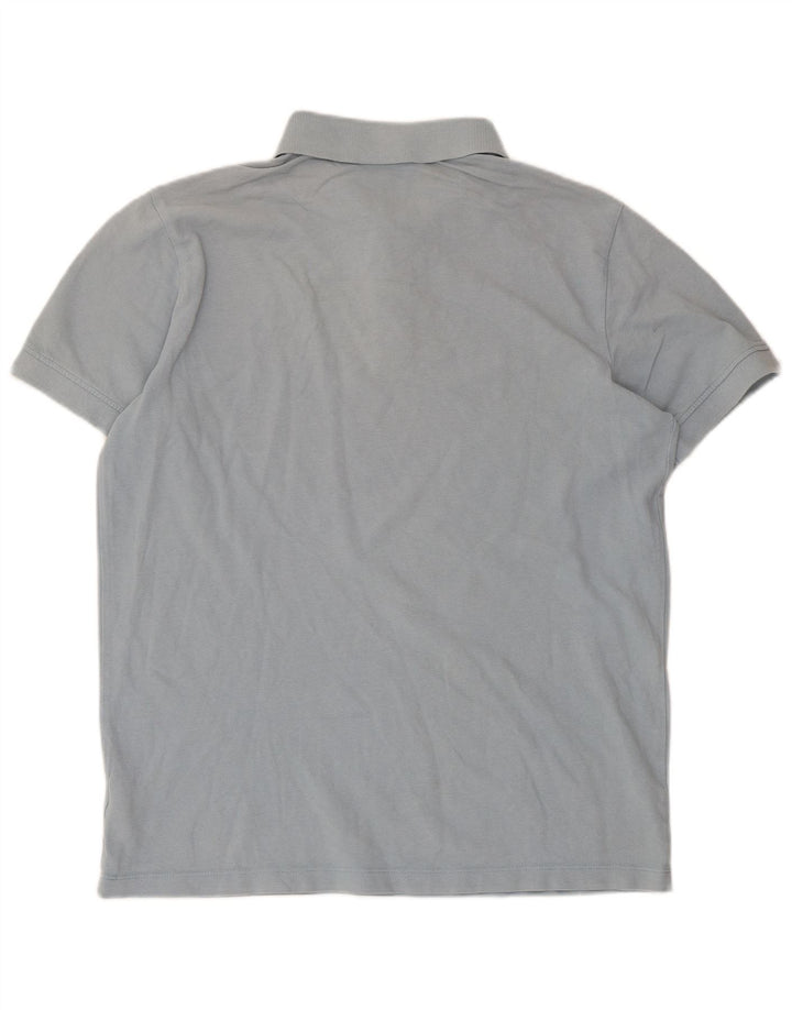 Kappa Herren-Poloshirt, große blaue Baumwolle