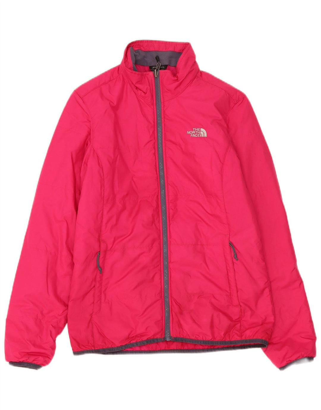 The North Face Damen Wattierte Jacke UK 12 Mittelrosa Polyester