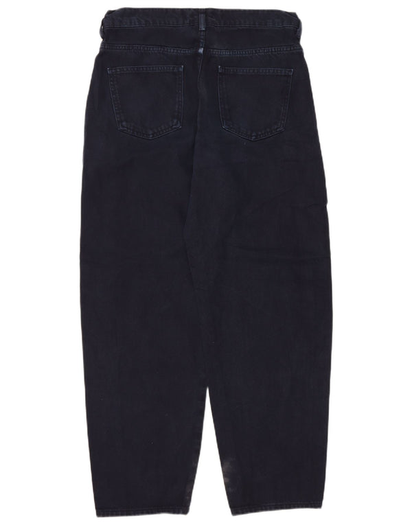 Zara Damen Tapered Jeans EU 38 Small W28 L30 Marineblau