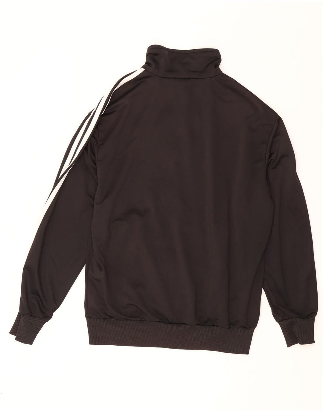 ADIDAS Herren-Trainingsanzug-Oberjacke, Mittelschwarzes Polyester
