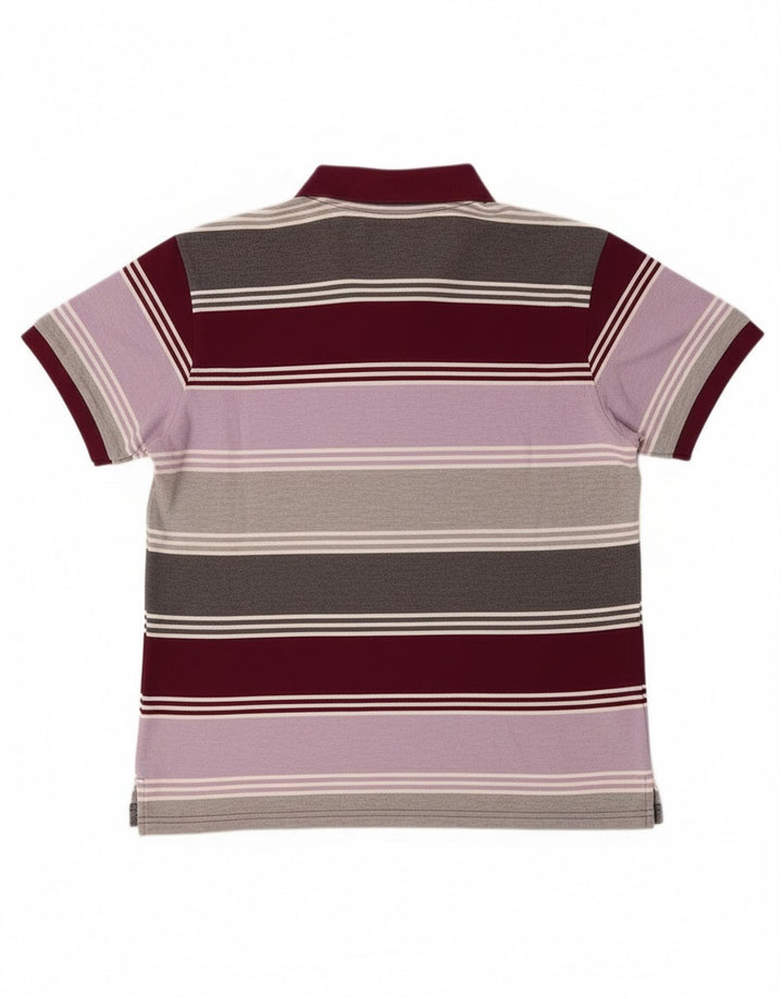 Kappa Herren-Poloshirt, groß, mehrfarbig, gestreift, Baumwolle