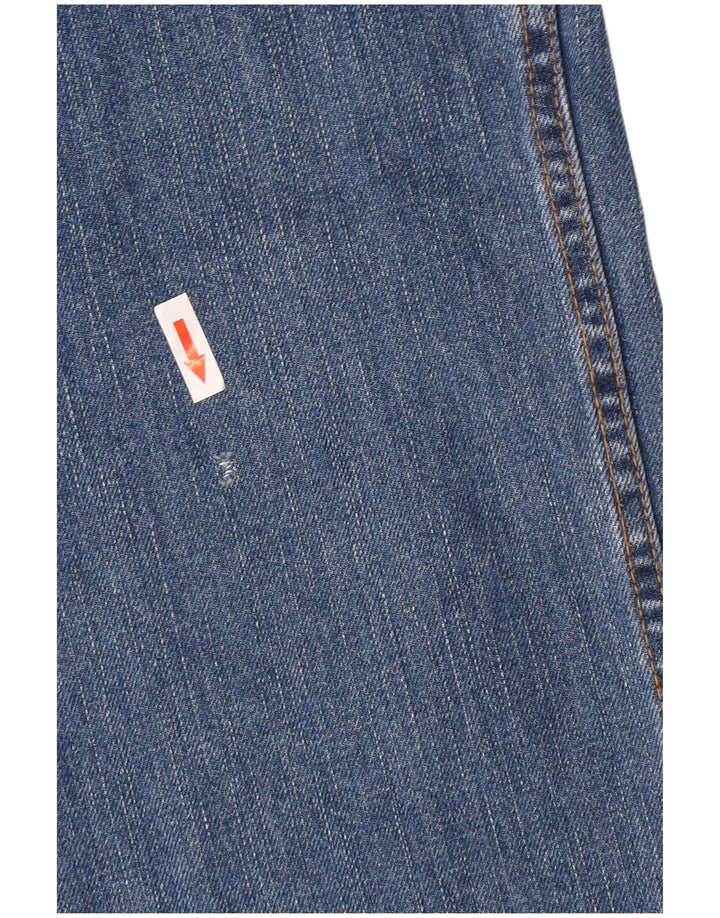 Wrangler Herren Texas Straight Jeans W34 L30 Blaue Baumwolle