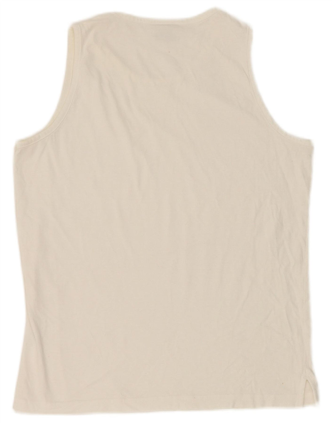 Champion Damen-Weste-Top, UK 18, XL, weiße Baumwolle
