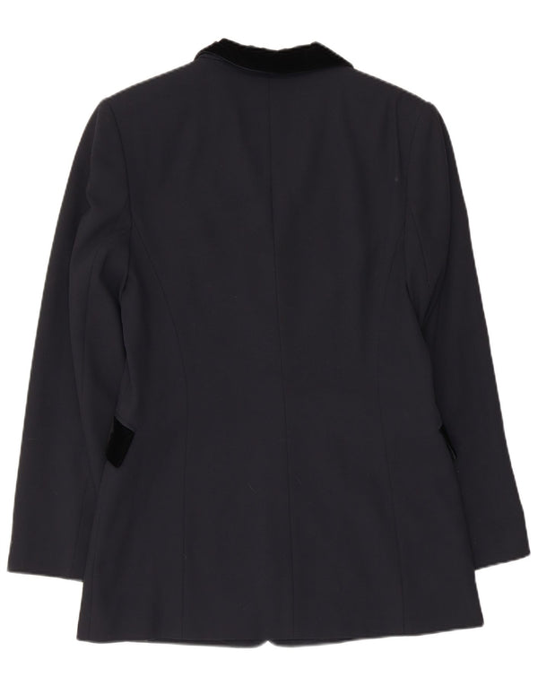 Cartoon Damen-Blazer mit 3 Knöpfen, EU 36, klein, Marineblau, Farbblock