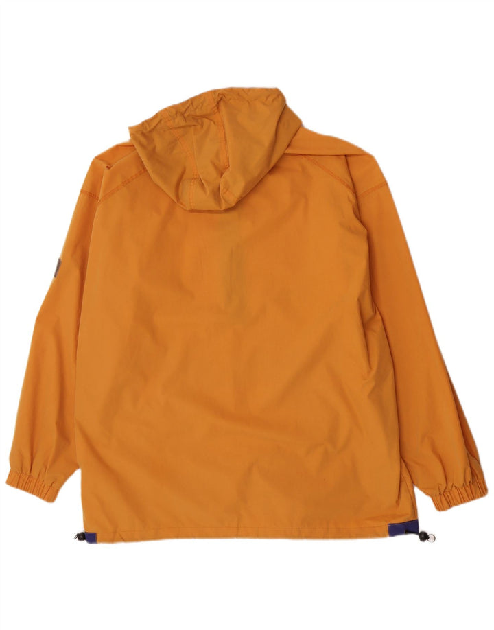 Jack Wolfskin Herren-Anorakjacke mit Kapuze, UK 42, XL, gelbes Polyester