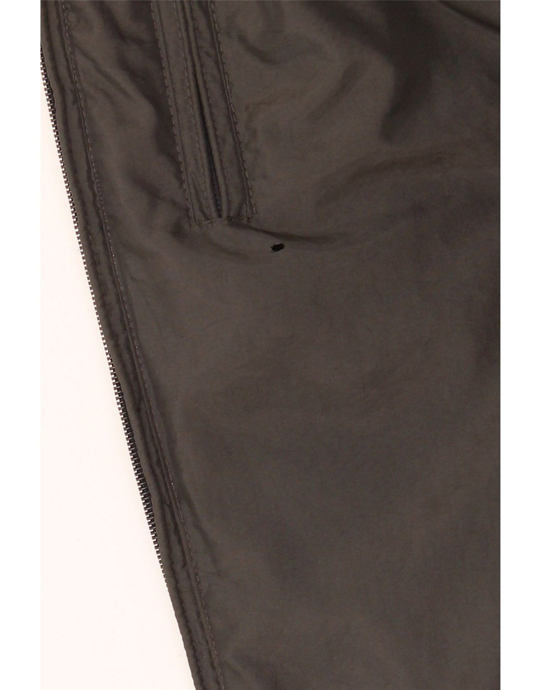 Bear Herren Kapuzenjacke, wendbar, wattiert, UK 40, Größe L, Grau, Polyamid