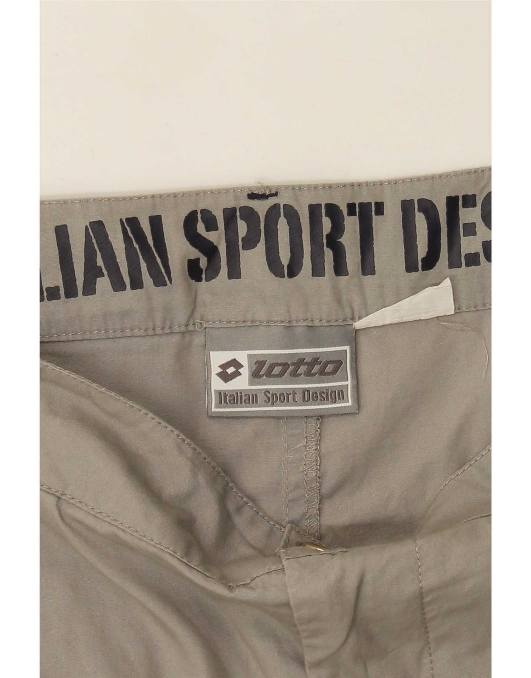 Lotto Herren Chinoshorts W36 Large Grau
