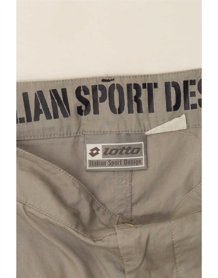 Lotto Herren Chinoshorts W36 Large Grau