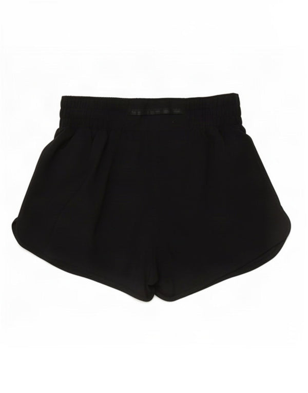 Nike Damen Dri Fit Sport Shorts UK 8 Small Schwarz Polyester