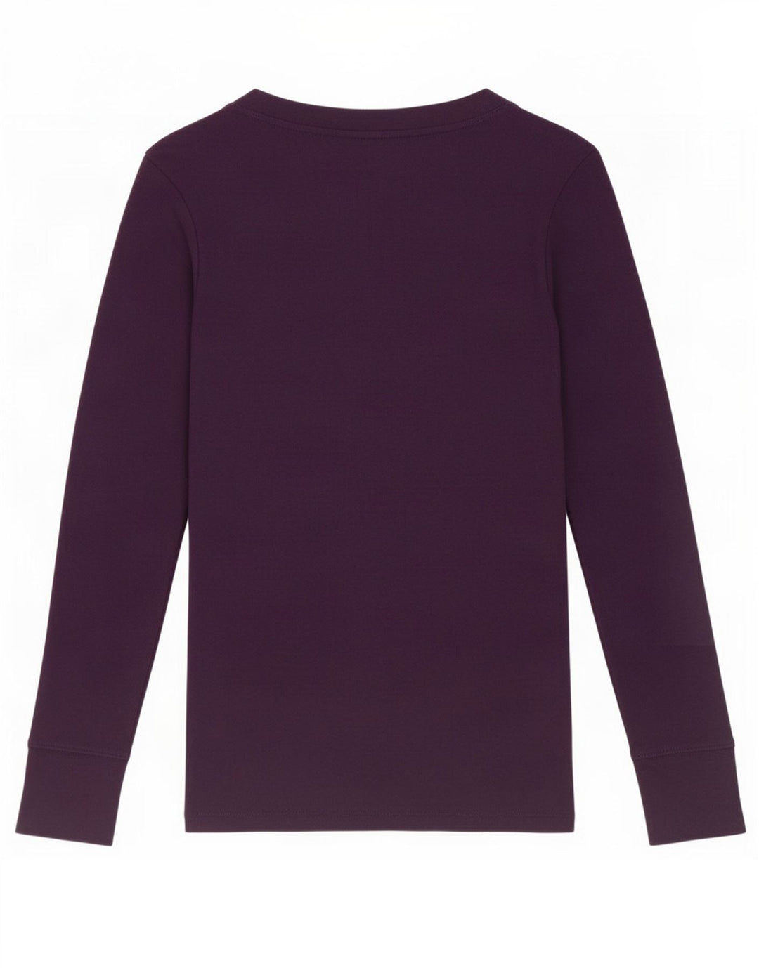 Gap Damen Top Langarm UK 8 Small Lila Baumwolle