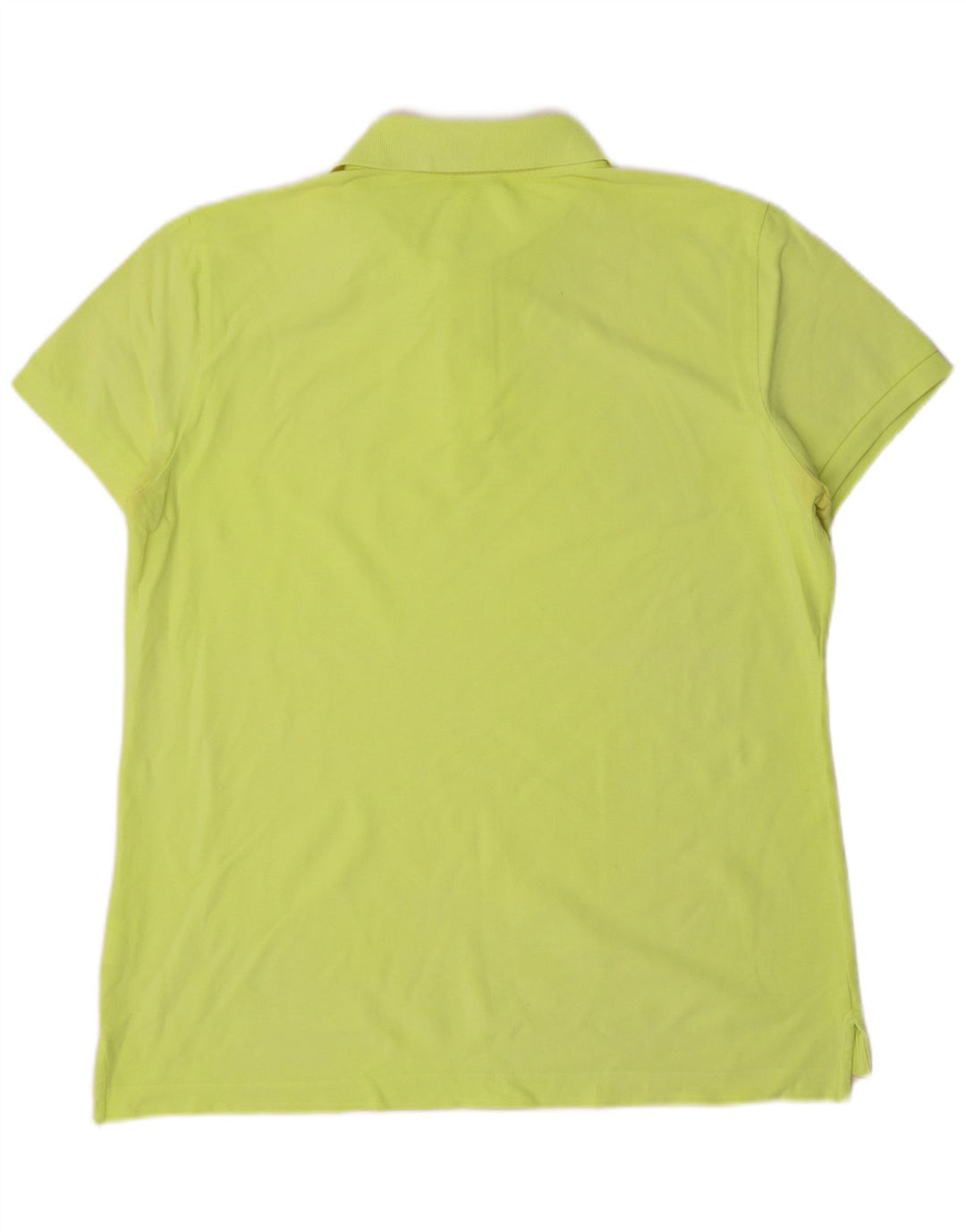 Benetton Herren Poloshirt 2XL Grüne Baumwolle