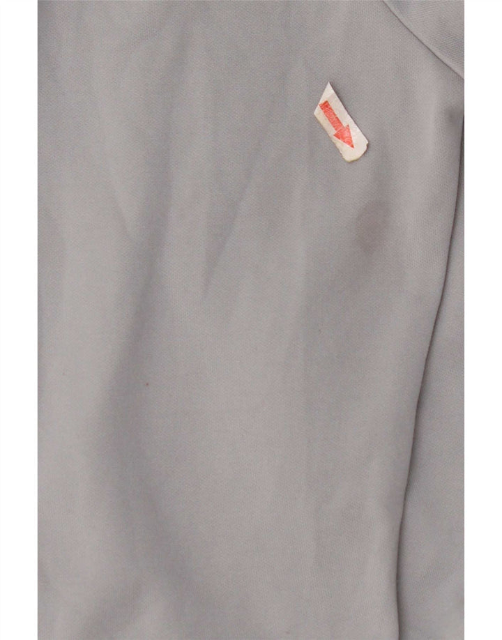 Nike Damen Graphic Trainingsanzug Top Jacke UK 18 XL Grau