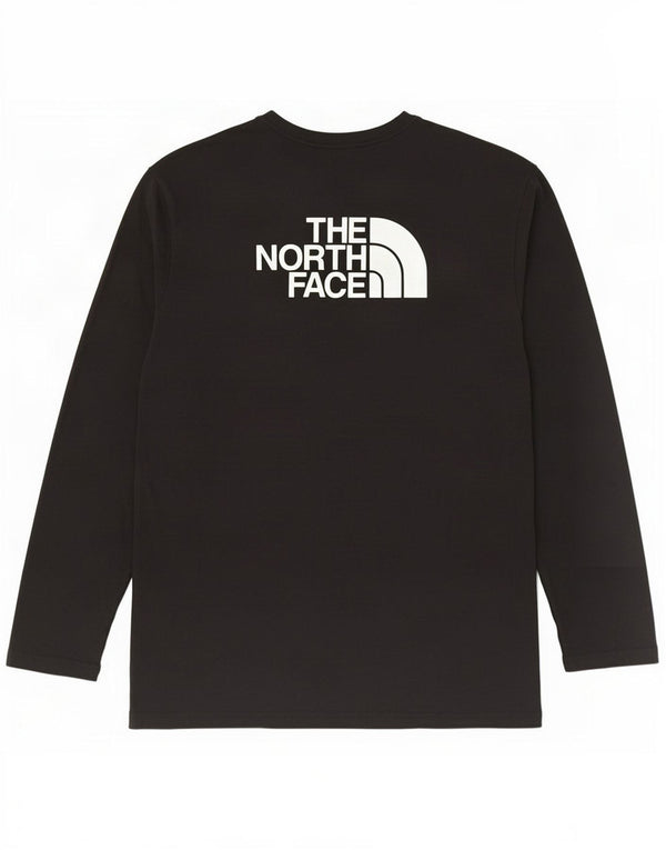 The North Face Herren Graphic Top Langarm XL Schwarz Baumwolle